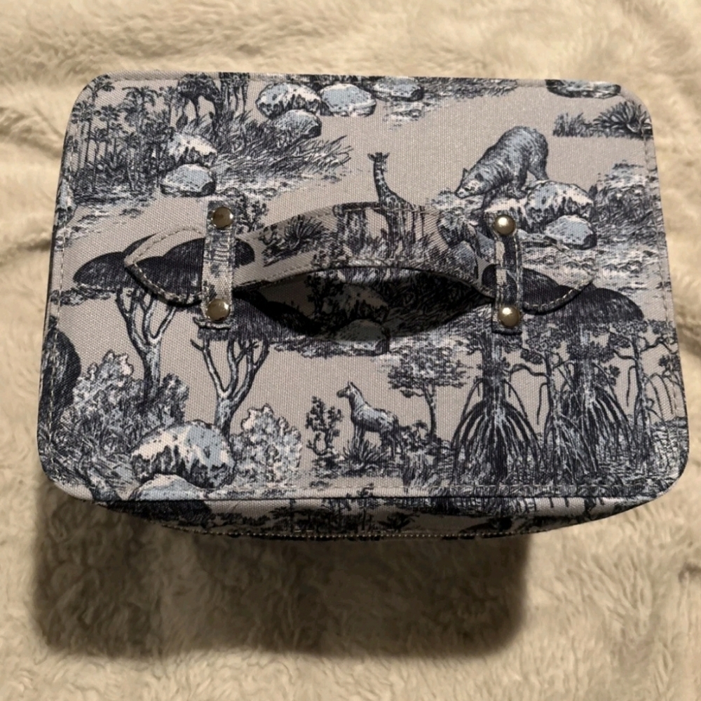 NEW DIOR "Around the World" Vanity/ Train Case/ Travel Organizer - Picture 2 of 16